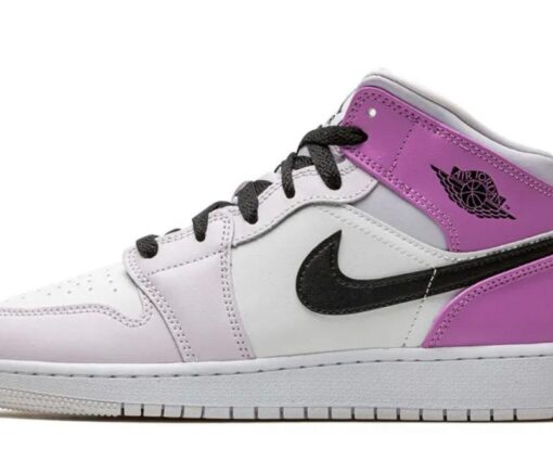 Nike Air Jordan 1 Mid Barely Grape GS