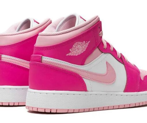 Alternative view of Nike Air Jordan 1 Mid Fierce Pink