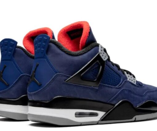 Alternative view of Nike Air Jordan 4 Retro Winter Loyal Blue
