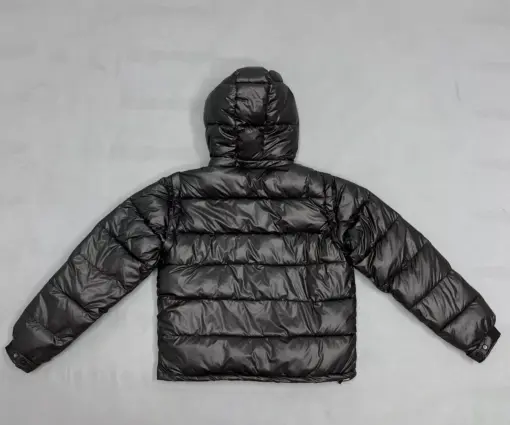 Alternative view of Corvidae Puffer Jacket Black – Luxury Streetwear Asymmetric Down Jacket