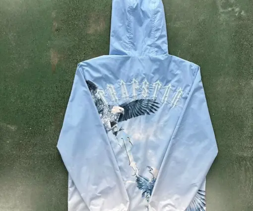 Alternative view of Trapstar Blue Windbreaker Men