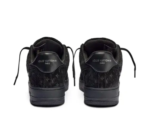 Alternative view of LV x Nike Air Force 107 LV8 Low Black