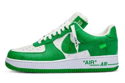 LV x Nike Air Force 107 LV8 Low Green