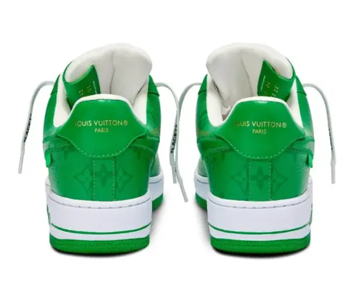 Alternative view of LV x Nike Air Force 107 LV8 Low Green