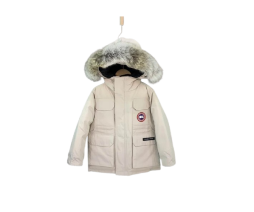 Canada Goose Expedition Parka – Premium White Men’s Winter Jacket for Extreme Cold