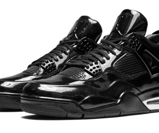 Alternative view of Air Jordan 4 11LAB4 Black