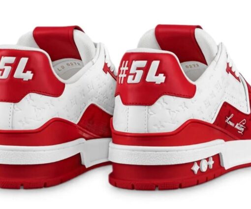 Alternative view of LV Sneaker Signature Red White