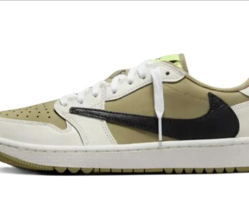 Nike Air Jordan 1 Low Golf x Travis Scott Neutral Olive