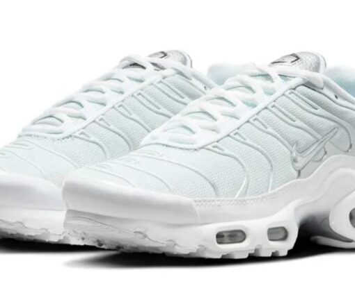 Alternative view of Nike Air Max Plus TN White Metallic Silver