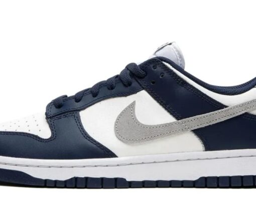 Nike Dunk Low Summit White Midnight Navy