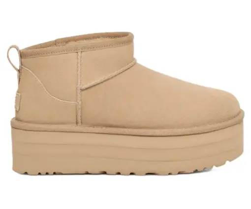 UGG Platform Classic Ultra Mini Mustard