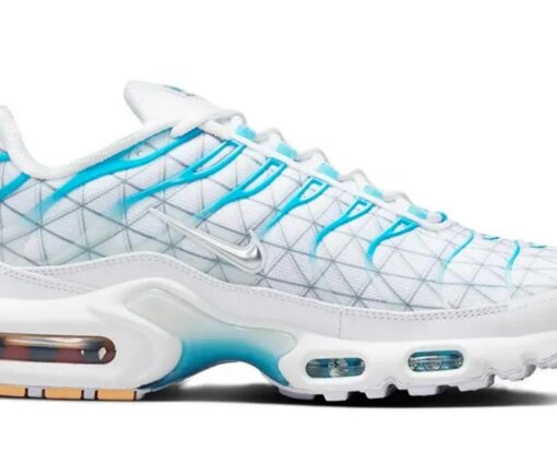 Alternative view of Nike Air Max Plus TN Light Blue White