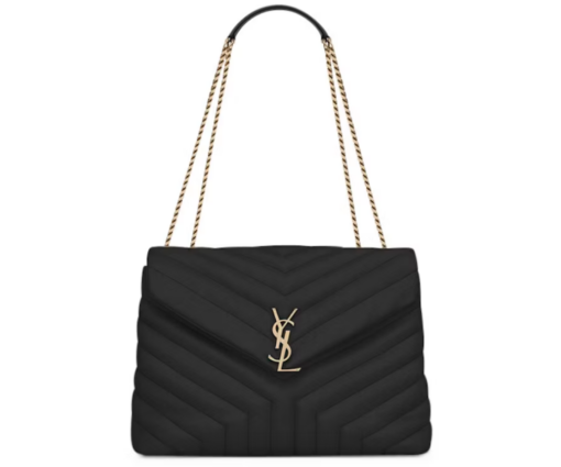 Saint Laurent Bag Gold-tone Medium Black