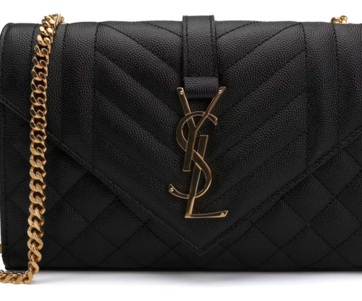 Saint Laurent Envelope Bag Small Black