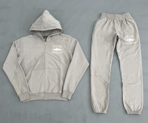 Corteiz Tracksuit Grey