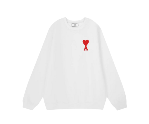 Ami Paris Ami De Coeur White