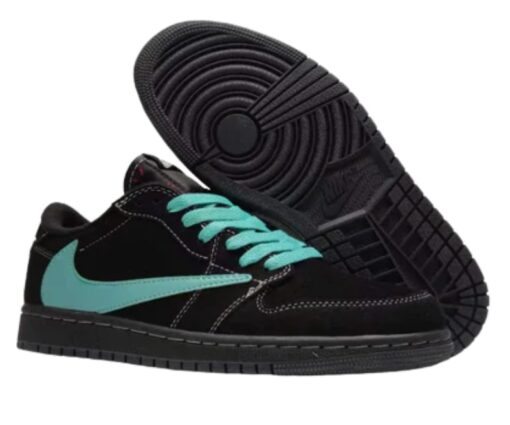 Nike Air Jordan 1 Low Travis Scott Tiffany Phantom Custom