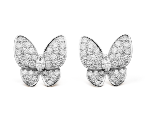 Two Butterfly earrings