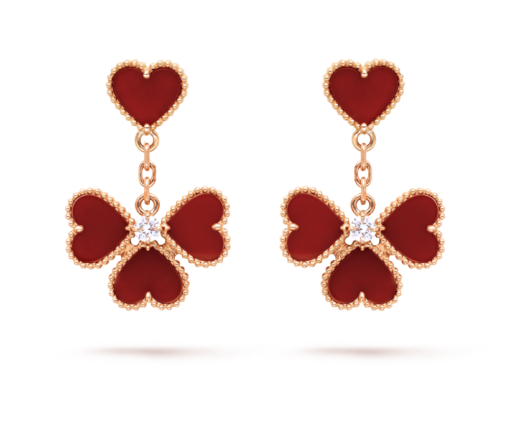 Sweet Alhambra effeuillage earrings