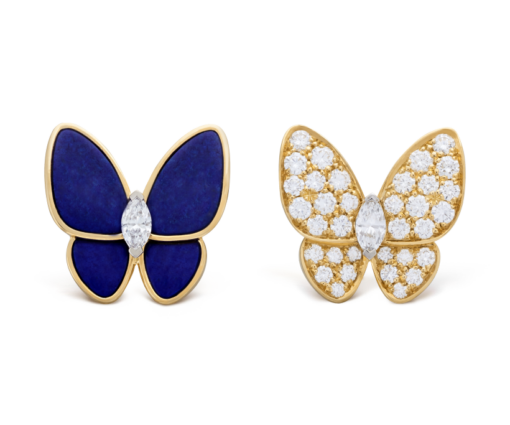 Two Butterfly earrings