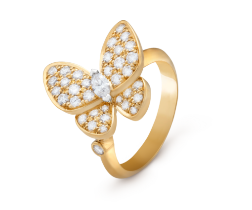 Ring Deux Papillons