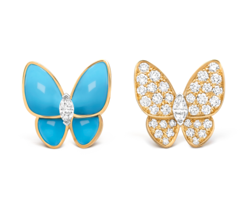 Two Butterfly earrings