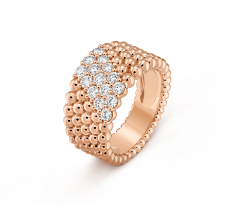 Perlée diamonds ring
