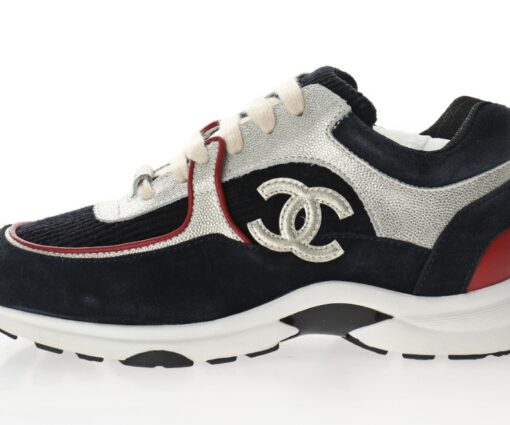 Chanel Low Top Trainer Black Ivory