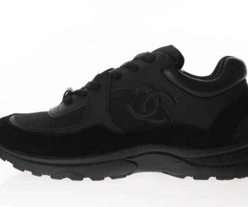Chanel Low Top Trainer Triple Black