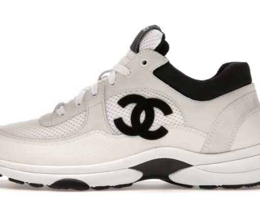 Chanel Low Top Trainer White Black