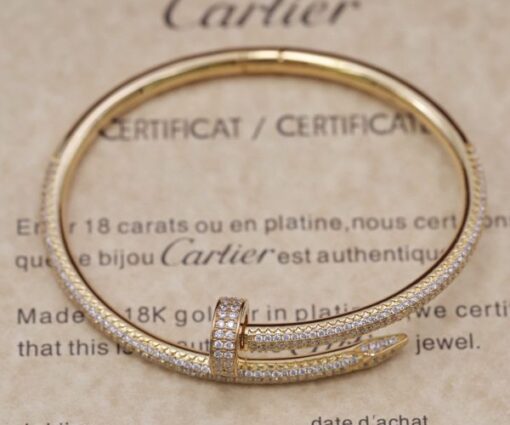 Juste Un Clou Gold Full Diamond