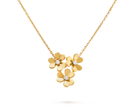 Frivole, 3 flowers Necklace
