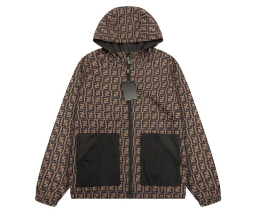 Spliced double-sided jacket