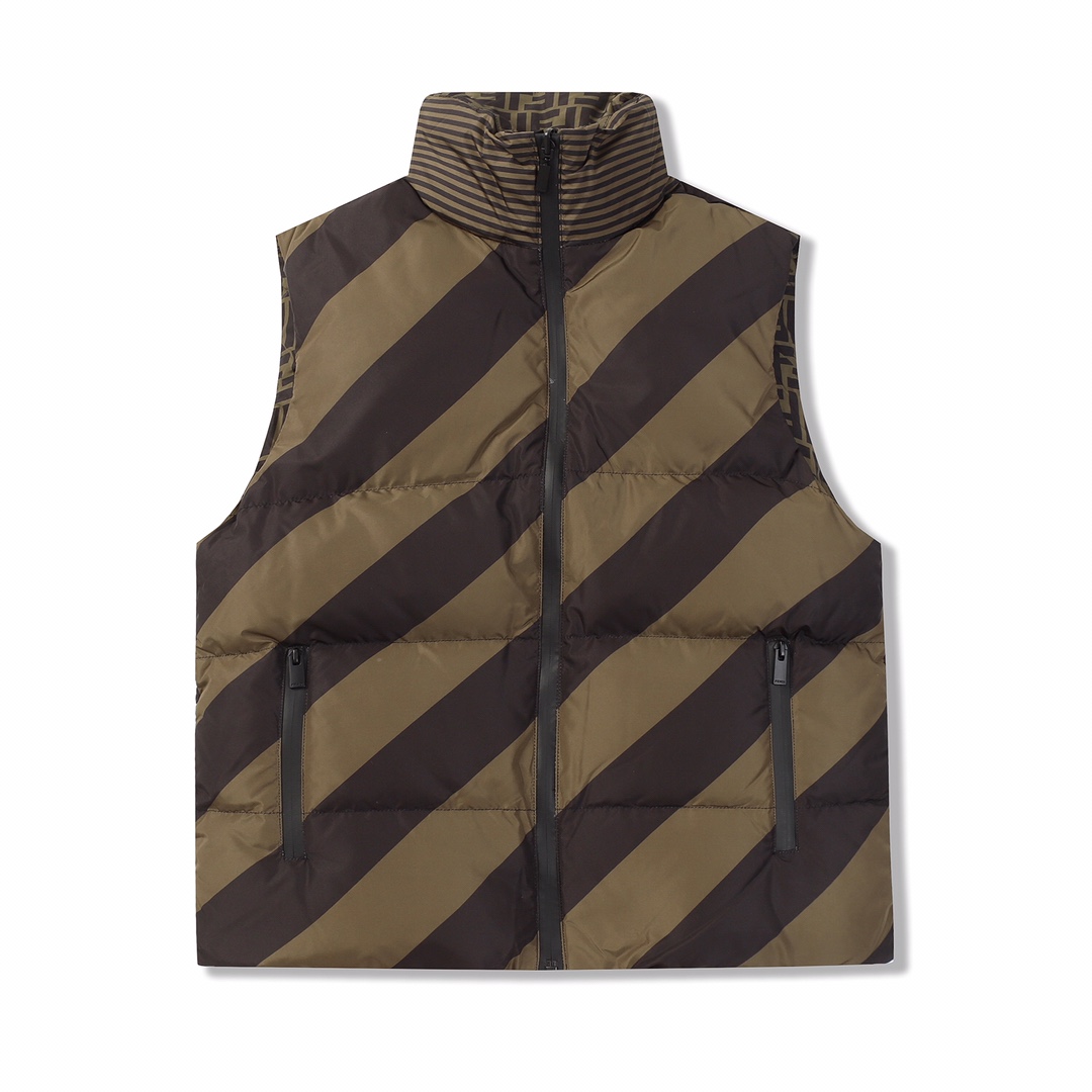 i1697314725_1280_0.jpg Double sided standing collar vest - Image 1
