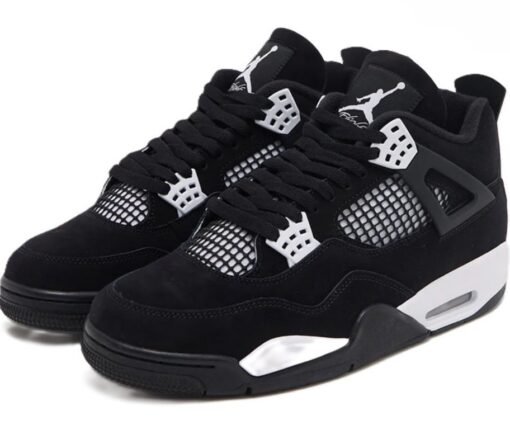 Alternative view of Nike Air Jordan 4 White Thunder