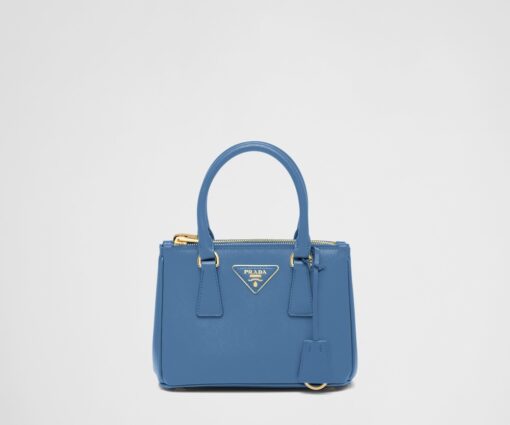 Prada Galleria Mini Bag Light Blue