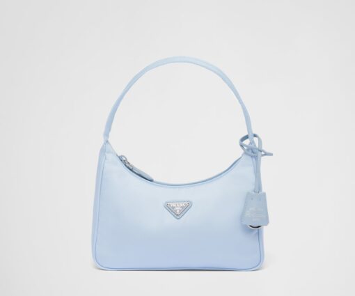 Prada Re-Nylon Mini Bag Light Blue