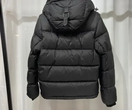 Alternative view of Burberry Down Jacket – Luxury Goose Down Puffer with Signature Vintage Check Hood