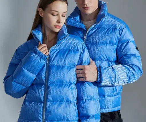 Dior Down Jacket Blue