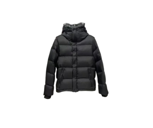 Burberry Down Jacket – Luxury Goose Down Puffer with Signature Vintage Check Hood