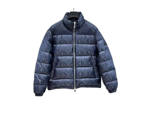 Dior Down Jacket Nevy Blue