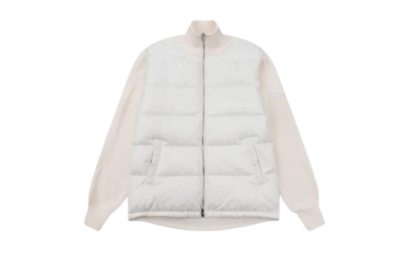 Dior Down Jacket White And Cream