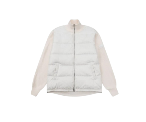 Dior Down Jacket White And Cream