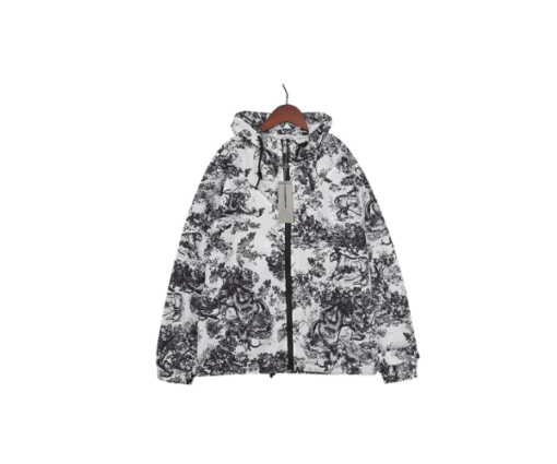 Dior Jacket White Black