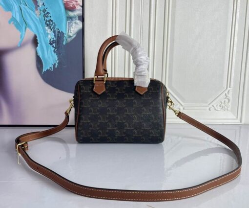 Celine Boston Bag Dark Green