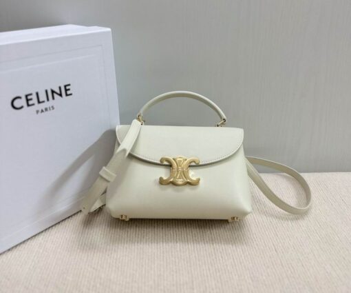 Celine Hand Bag Off White