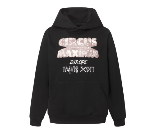 Travis Scott Utopia Circus Hoodie Black