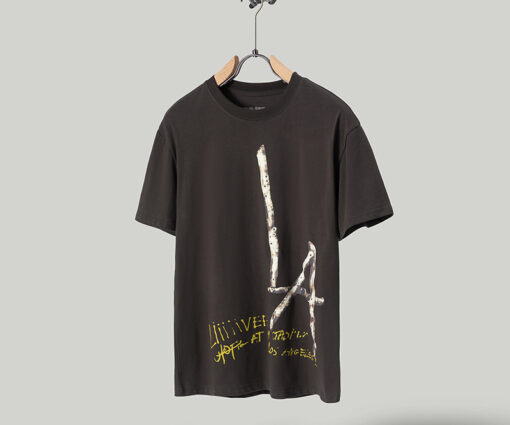 Travis Scott Graffiti T-Shirt Dark Brown