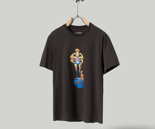 Travis Scott Graffiti T-Shirt Brown