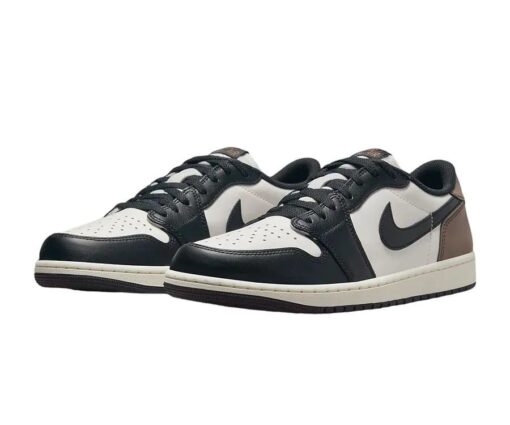 Alternative view of NIKE AIR JORDAN 1 LOW  MOCHA